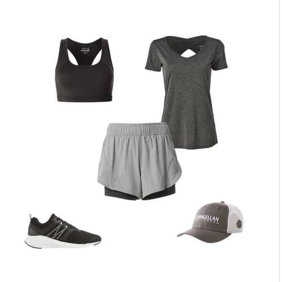 Gray Running Shorts - Picture 4 of 13